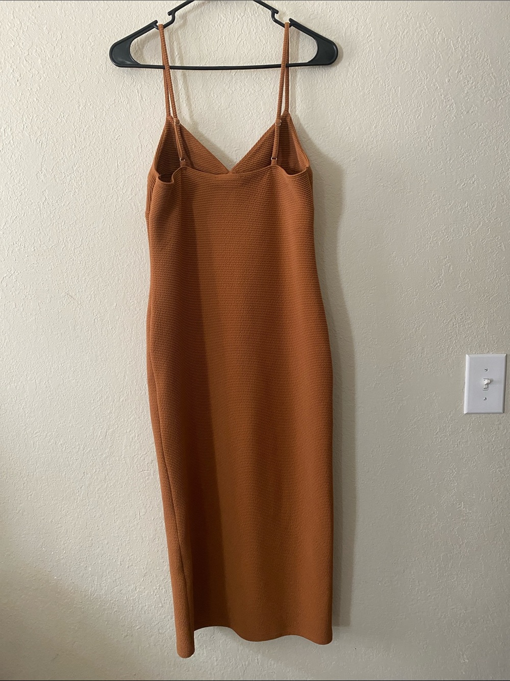 Forever 21 Copper-Brown Midi Slip Dress - Picture 8 of 11